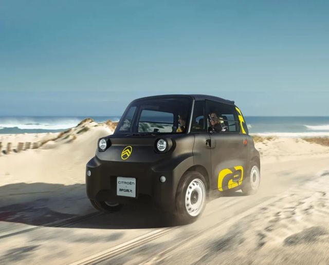 Citroën Ami, el eléctrico más divertido también en la playa