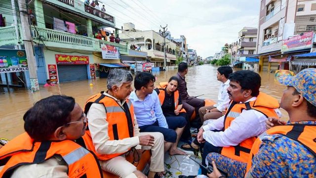 26 Rescue Teams Deployed In Andhra Pradesh, Telangana Amid Flooding