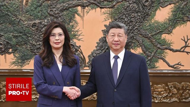 Moment istoric: președintele Chinei a primit la Beijing un lider din Taiwan