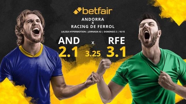 FC Andorra vs. Racing Club de Ferrol: horario, TV, estadísticas, clasificación y pronósticos