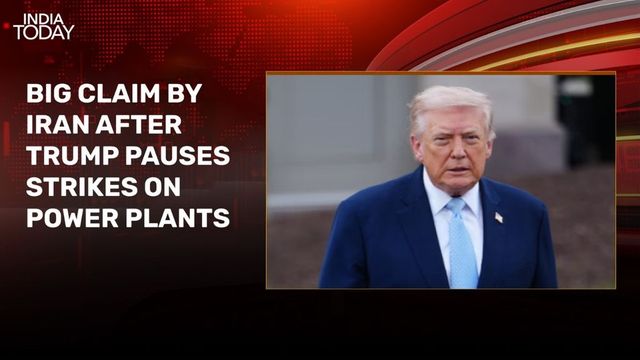 Trump pauses strikes on Iranian power plants for 5 days