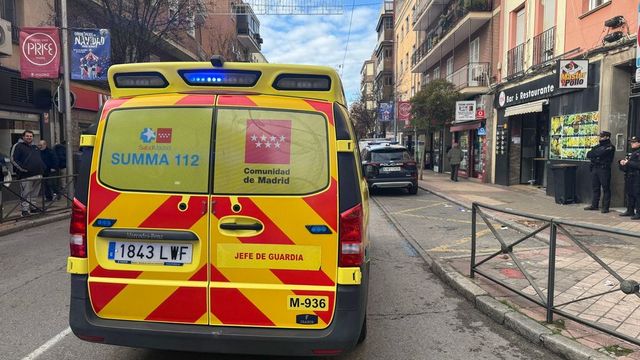 Un muerto tras una explosión y el derrumbe de parte de un edificio en Madrid