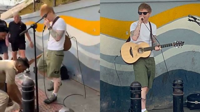 Bengaluru Police Halt Ed Sheeran's Surprise Street Performance | English News | News18