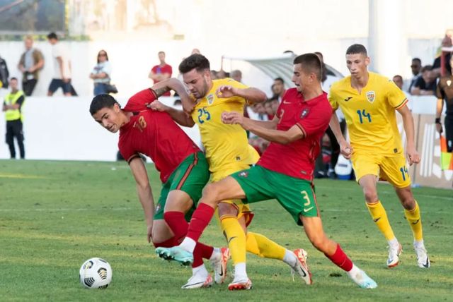 România U20, remiză cu Portugalia