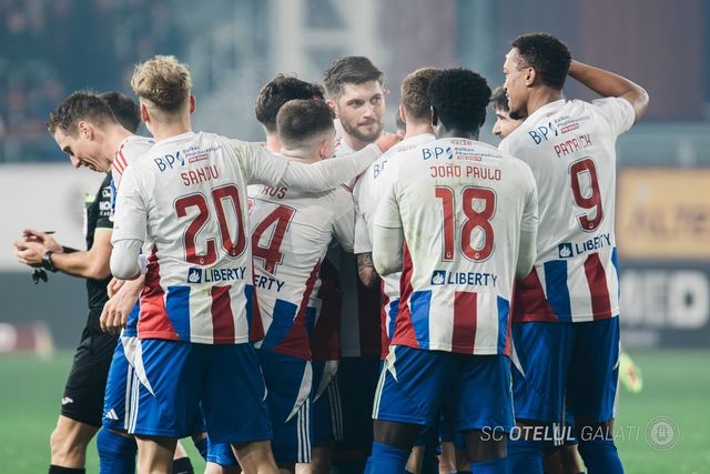 Oțelul Galați o învinge pe FC Argeș și încheie anul pe loc de play-off