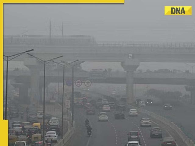 Delhi-NCR pollution: National Capital wakes up to toxic smog, air quality worsens in Delhi, AQI crosses…