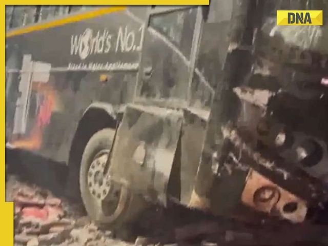 1 Killed After Bus Crashes Into Boundary Wall Of Noida Apartment