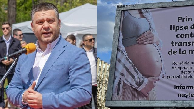 Ciucu anunță eliminarea urgentă a mesajelor anti-cezariană de pe panourile din București