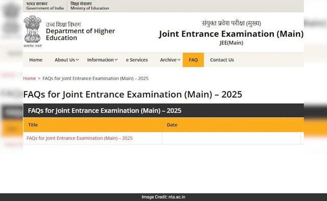 JEE Main 2025 Applications To End Soon, Check Last Date