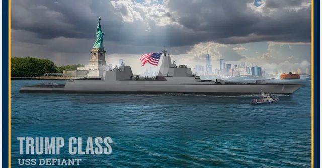 Trump představil bitevní lodě třídy Trump