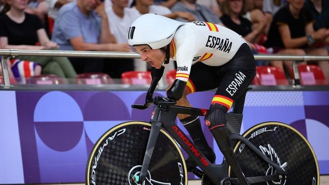 Ricardo Ten inaugura el medallero español con un bronce en ciclismo en pista