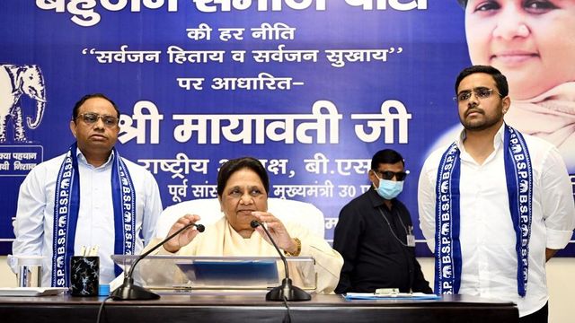 Mayawati appoints younger nephew Ishan as national coordinator after removing Akash from party