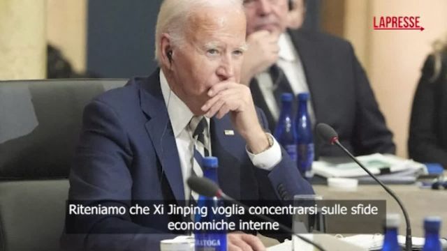 Biden, 'Cina aggressiva, ci vuole mettere alla prova'