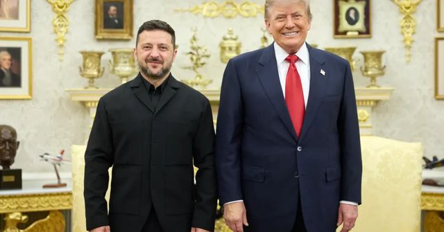 Zelenskyj jednal v Bílém domě s Trumpem. Mluvili o zbraních i diplomacii