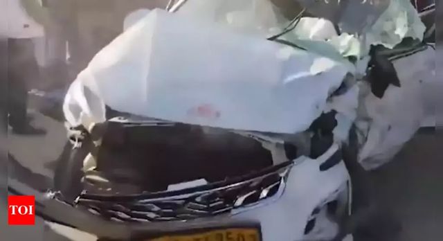 Car In Rajasthan CM Bhajan Lal Sharma’s Convoy Meets With Accident In Jaipur