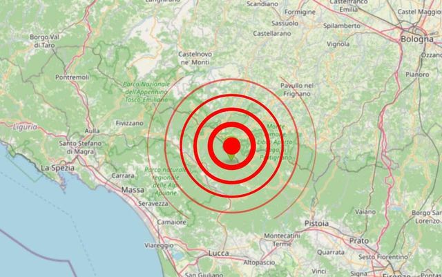 Terremoto tra Toscana ed Emilia, scossa di magnitudo 3.2 nella notte