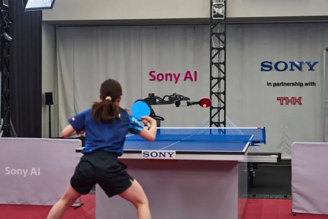 El robot Ace, la 'promesa' del ping-pong que gana a jugadores de élite