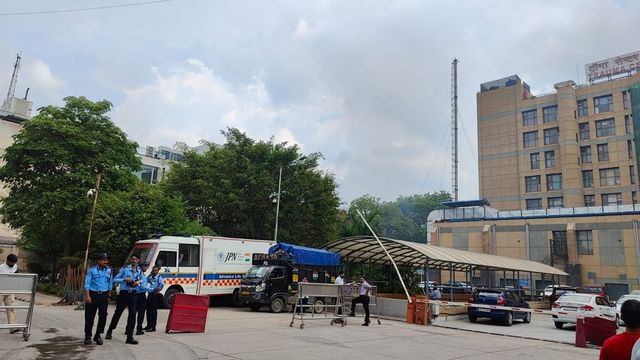 Fire Breaks Out Near AIIMS Delhi Trauma Centre After Transformer Blast