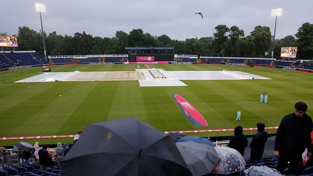 Cardiff rain hurts England and Pakistan's T20 World Cup preparations