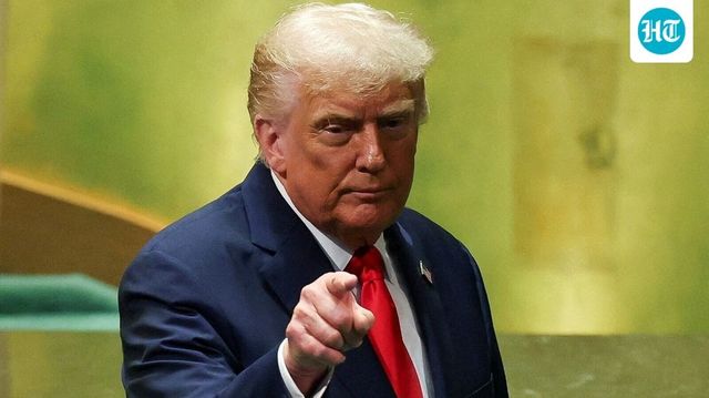 Donald Trump Reiterates Claim On Ending India-Pakistan Conflict In UN Address