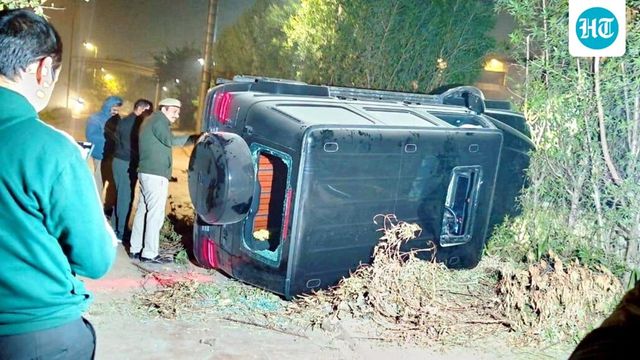 1 Killed, 2 Injured As Speeding Mercedes Rams 3 Near Ambience Mall In Delhi’s Vasant Kunj