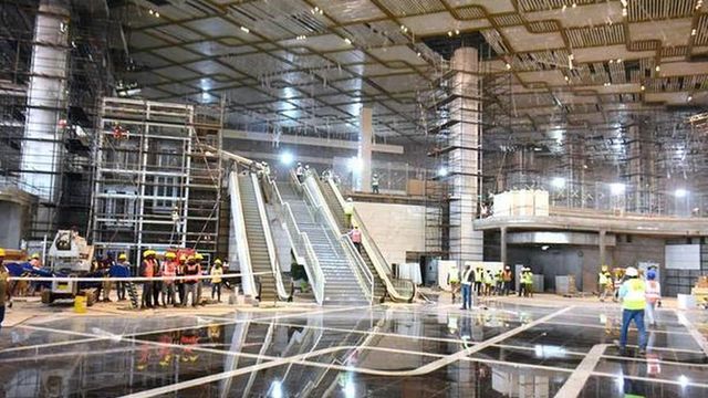 First flight lands successfully at Bhogapuram International Airport