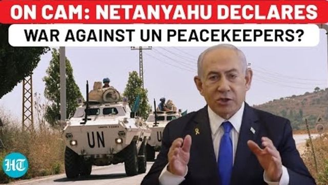 Move peacekeepers in Lebanon out of ‘harm’s way’, Netanyahu tells UN