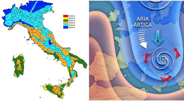 Previsioni meteo: colpo di coda dell'inverno, Italia sferzata dal vento e neve anche in collina