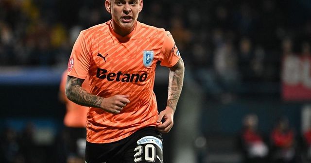 Atacantul de la Universitatea Craiova, mesaj războinic pentru Rapid Viena