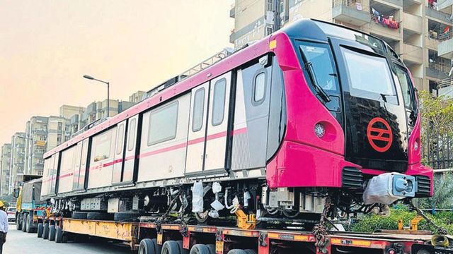 First train for Delhi Metro’s phase 4 arrives, marks transit expansion milestone