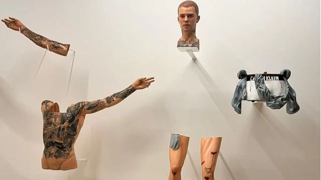 Justin Bieber, un Jesucristo renacido y 'descuartizado' en el Guggenheim