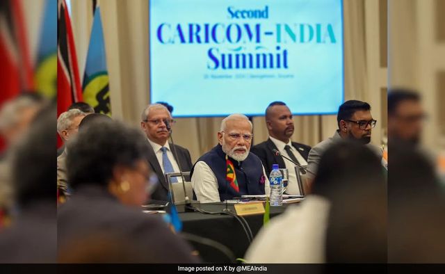 PM Modi Proposes 7 “Key Pillars” To Strengthen India-CARICOM Ties At Summit