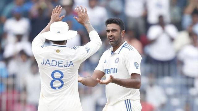 Ashwin surpasses Kumble for a big record in Test history