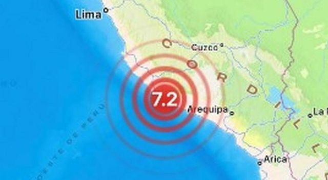 Terremoto in Perù, forte scossa di magnitudo 7.2: scatta allarme tsunami
