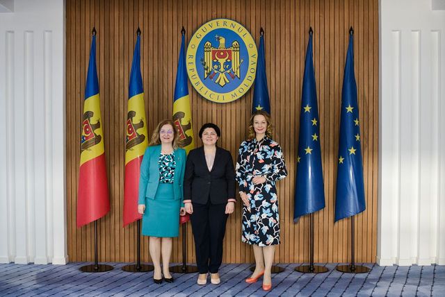 Natalia Gavrilița a avut o întrevedere cu reprezentantele Finlandei și României în Consiliul Afacerilor Generale din cadrul Consiliului UE