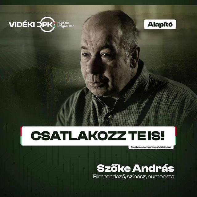Szőke András is csatlakozott egy Digitális Polgári Körhöz