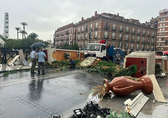 El temporal de lluvias en la Región de Murcia, en directo