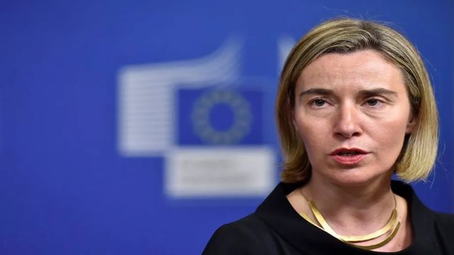 Fosta șefă a diplomației europene, Federica Mogherini, a fost reținută