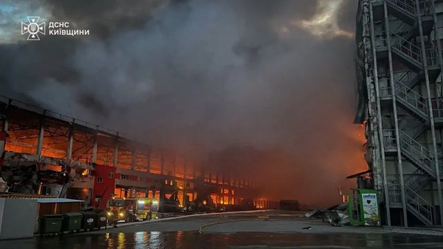 Rusia atacă Kievul cu rachete balistice