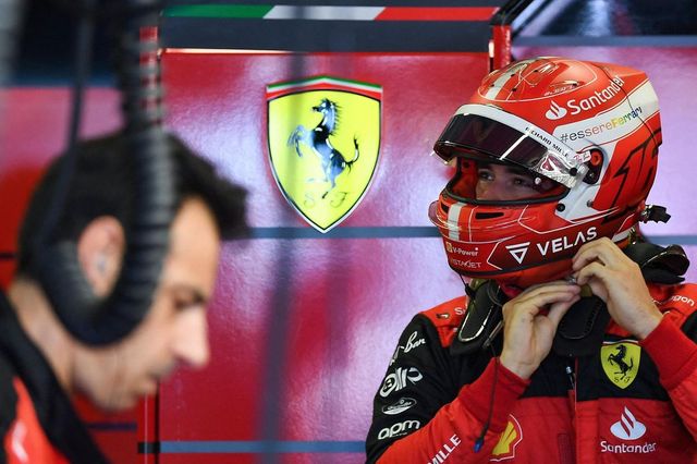 Ferrari, Leclerc riparte da meno 10 posizioni