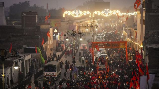 Roads Leading To Ayodhya Ram Mandir Plunge Into Darkness As Streetlights Get Stolen