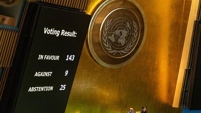 UN General Assembly backs Palestinian bid for membership