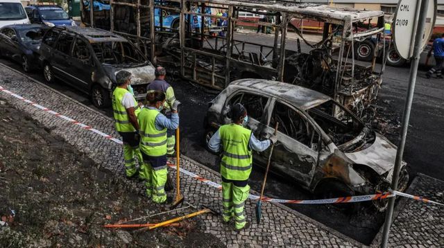 Disturbios en Lisboa tras la muerte de un hombre a manos de un policía