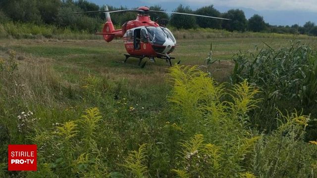 Un bărbat și un copil, în stare gravă după ce s-ar fi electrocutat într-o piscină gonflabilă, în Sibiu