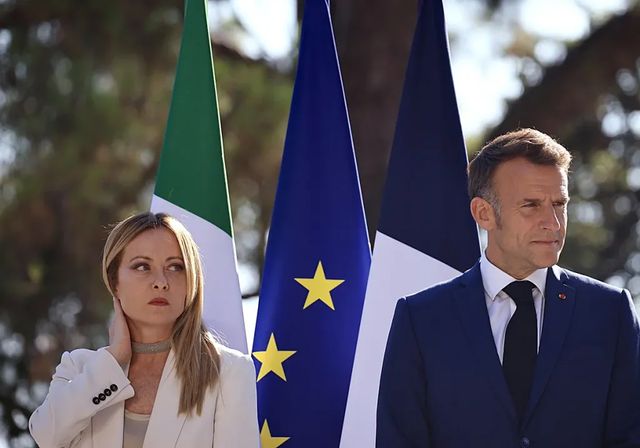 Macron y Meloni se conjuran «ante las peripecias» de los Estados Unidos de Trump