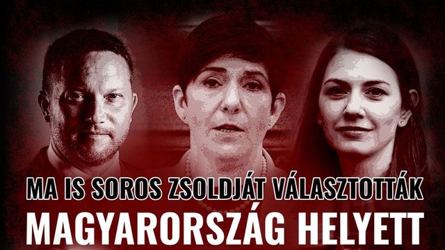 A magyar baloldali képviselők ma is Soros zsoldját választották