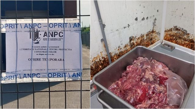 Fabrică de mezeluri din Ilfov, închisă de ANPC. Condiții insalubre de procesare a cărnii