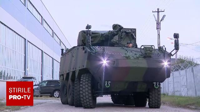 Trei blindate Piranha, implicate într-un accident în Sălaj. 11 militari au fost răniți