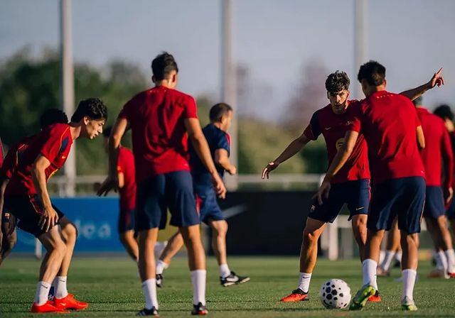 La Masia pide paso en la pretemporada del Barça