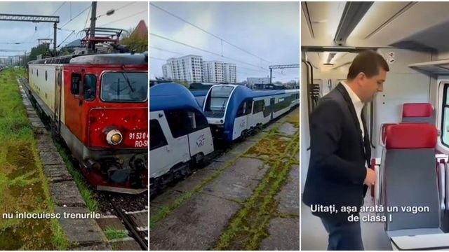 Ministrul Miruță a descoperit 21 de trenuri noi care stau degeaba